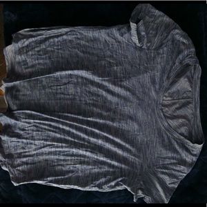 Brand new Heather blue Lululemon u neck shirt!